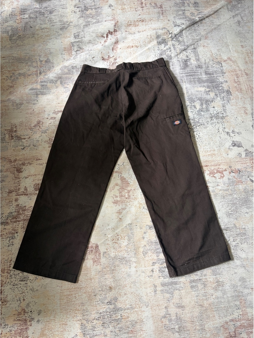 Dickies double knees 38x30 brown
